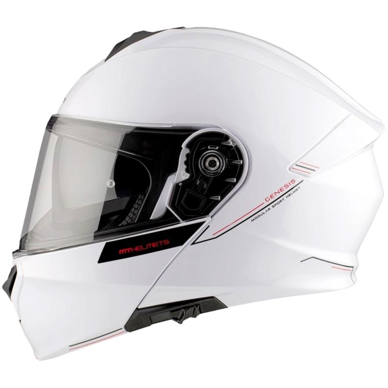 MT Helmets Genesis SV Solid A0 bílá lesklá Mt Helmets