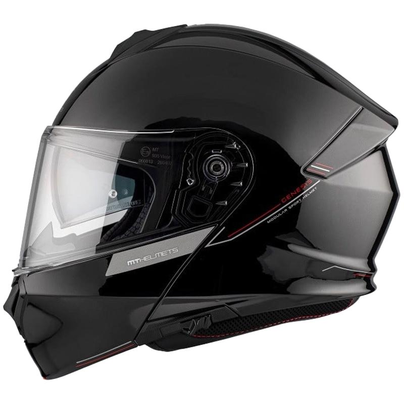 MT Helmets Genesis SV Solid A1 černá lesklá Mt Helmets