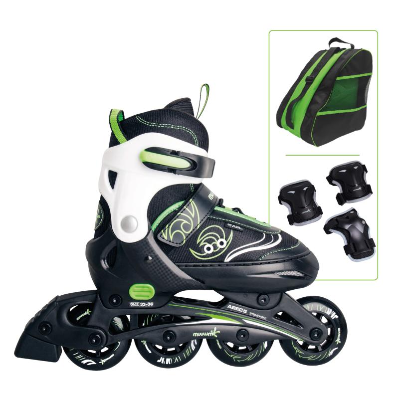 Muuwmi SET nastav. dětské inline brusle
