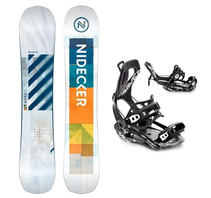 Nidecker Merc 25/26 pánský snowboard + Raven Fastec FT360 black vázání Nidecker
