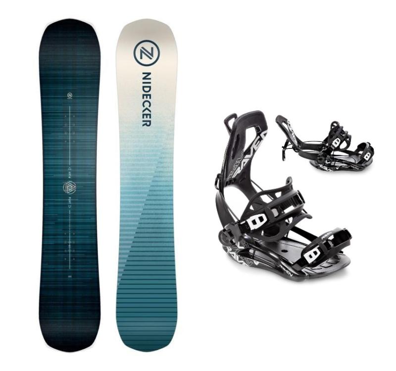Nidecker Play 25/26 pánský snowboard + Raven Fastec FT360 black vázání Nidecker