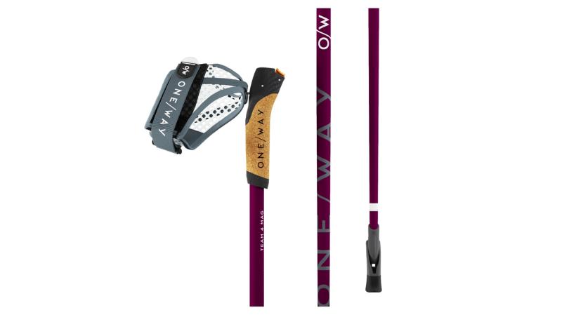 Oneway TEAM 4 MAG BLACKBERRY 2025 trekové hole ONEWAY