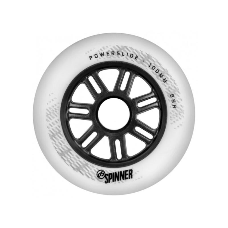 Powerslide Kolečka Spinner White (4ks) Powerslide
