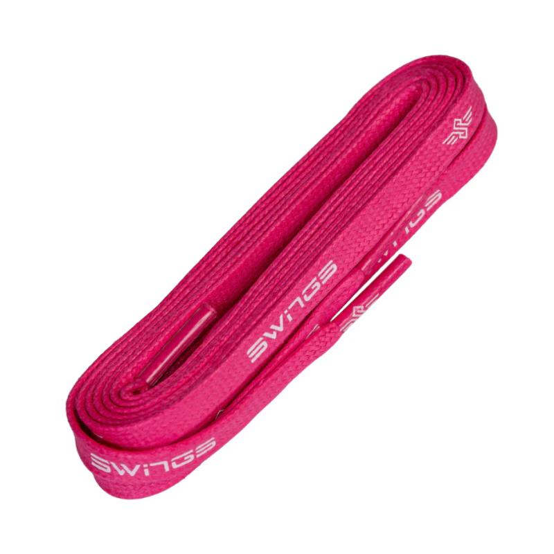Powerslide Tkaničky Swings Waxed Superlaces Pink Powerslide
