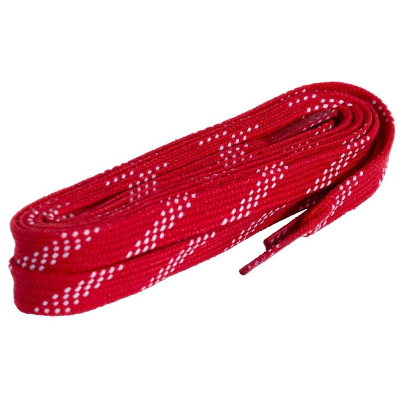 Powerslide Voskované tkaničky MY FIT Waxed Laces Pro Red Powerslide
