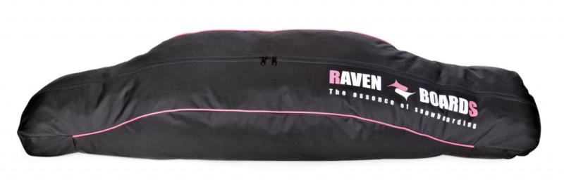 Raven Bliss blk/pink polstrovaný obal na snowboard Raven
