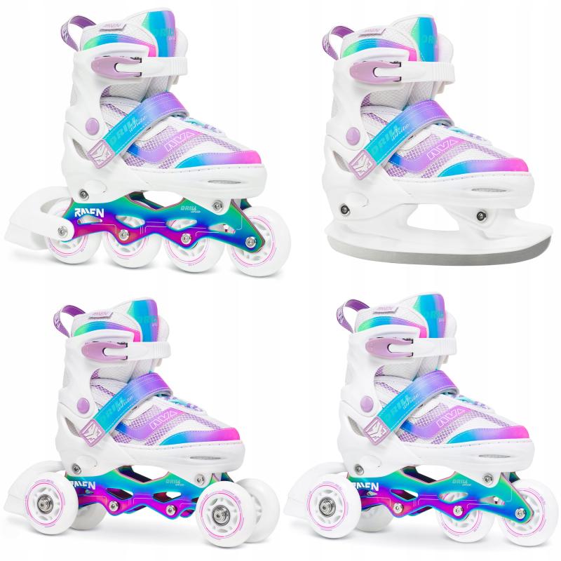 Raven Drill White/Neo Chrome 4v1 Raven