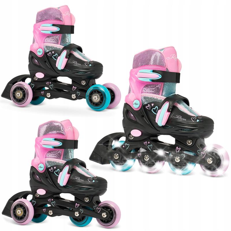 Raven Loret Glitter Black/Mint/Pink 3v1 Raven