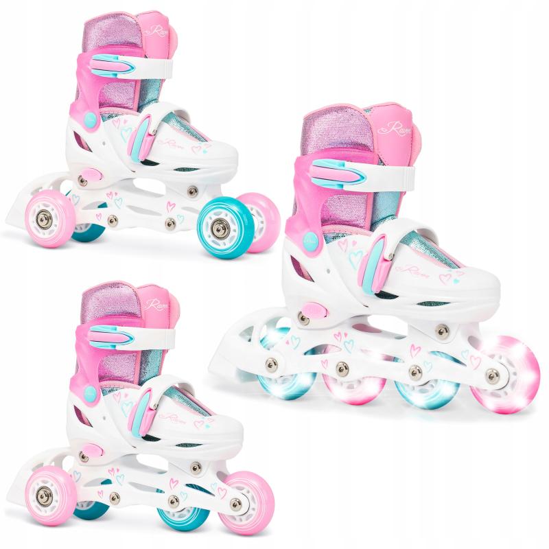 Raven Loret Glitter White/Mint/Pink 3v1 Raven