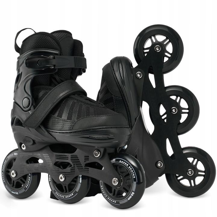 Raven Oxen BIG WHEELS Black Raven