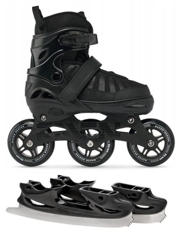 Raven Oxen BIG WHEELS Black Raven