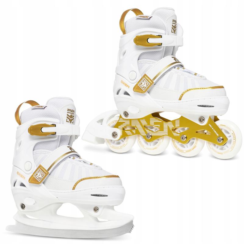 Raven Oxen White/Gold Raven