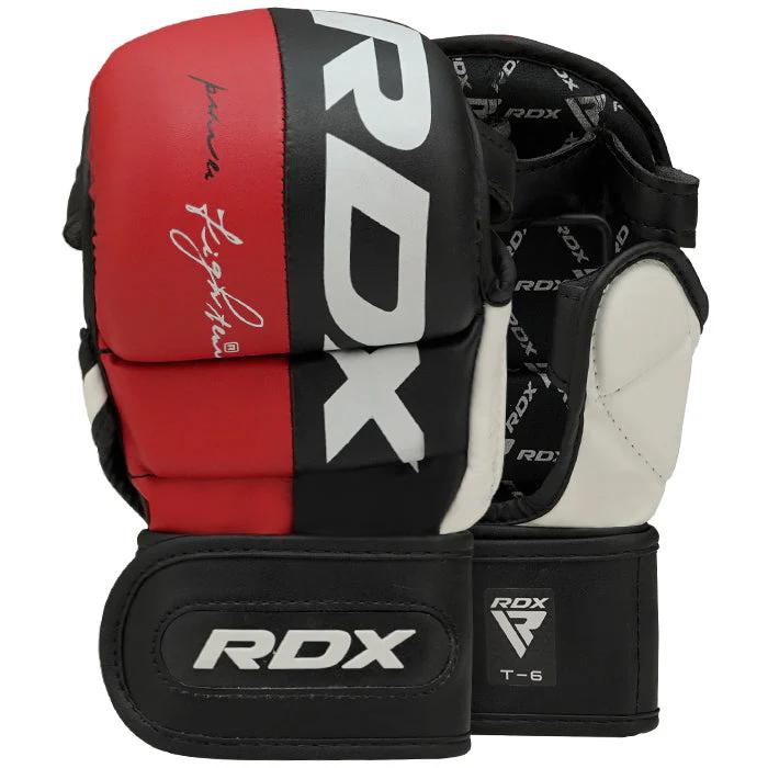 RDX Sparring rukavice T6 MMA červené XL RDX