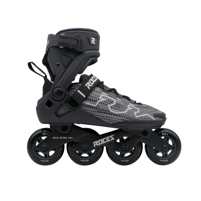 Roces R-EVO 84 Black/Asphalt Roces