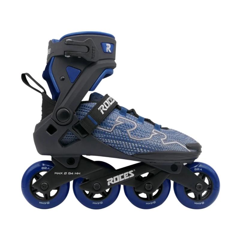 Roces R-EVO 84 Black/Blue/Light Grey Roces