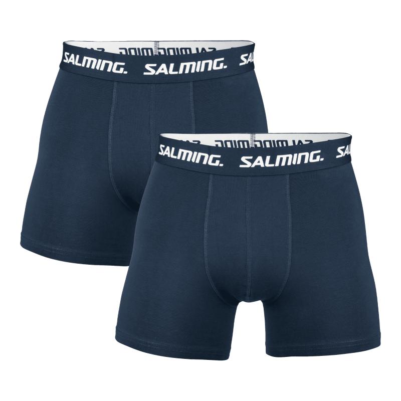 Salming 2-Pack Cotton Boxer Navy Salming