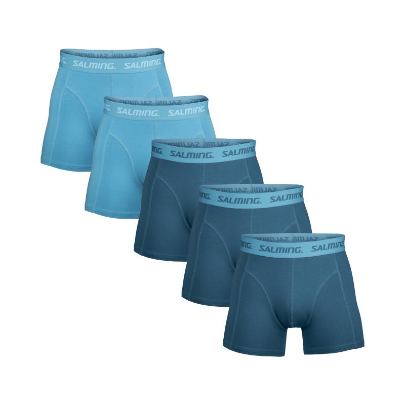 Salming 5-Pack Cotton Boxer Blue Mix Salming