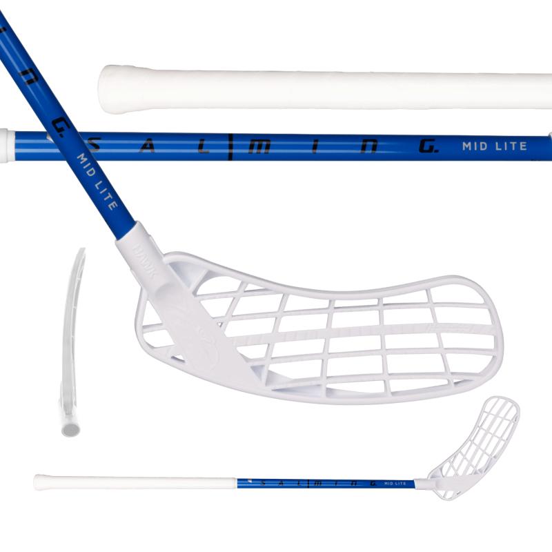Salming Midlite Hawk 32 JR Blue/White Salming