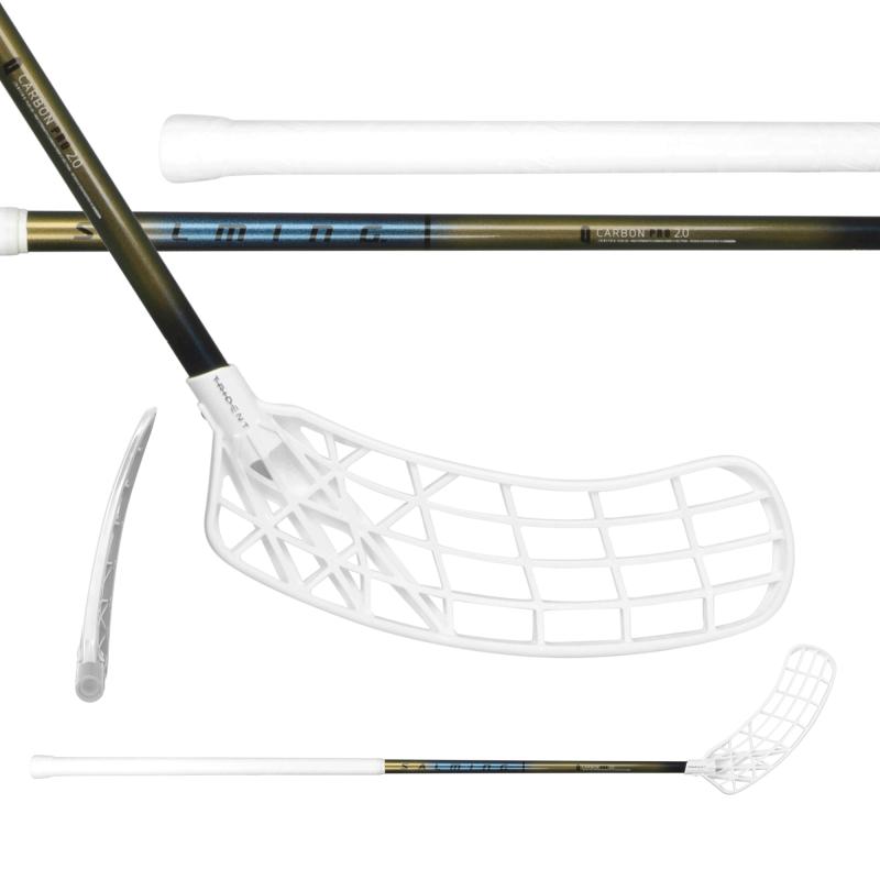 Salming Q-series Carbon Pro 2.0 Trident 29 Blue/Gold Salming