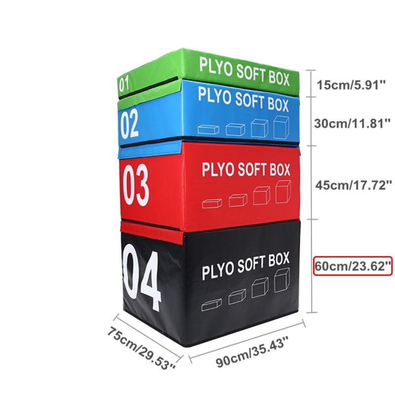 Sedco SOFT PLYOBOX 90x75x15-60 cm Sedco
