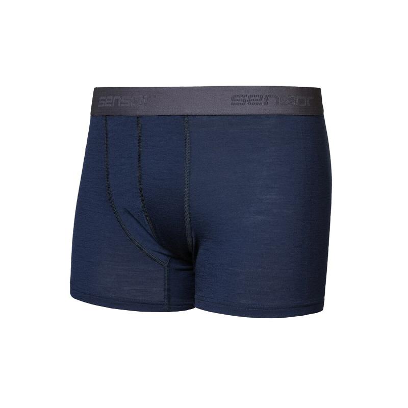 SENSOR Merino Active Pánské Trenky Deep Blu Sensor
