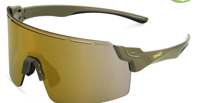 Sinner AMLA BLACK RED 2025 sportovní brýle SINNER