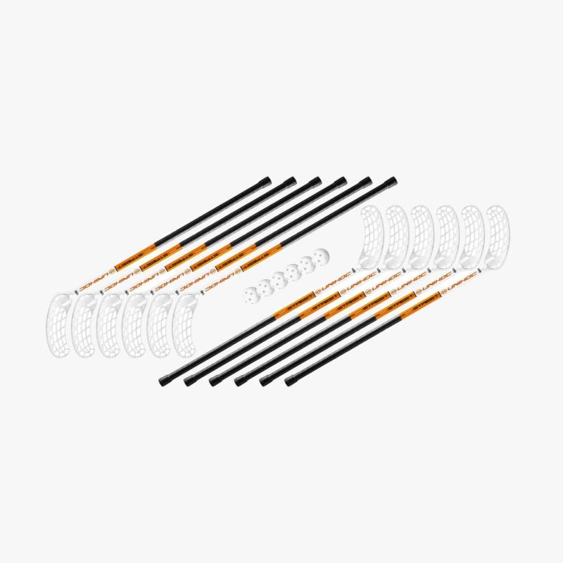 Unihoc sada holí Street 35 (12 holí + 6 míčků) Unihoc