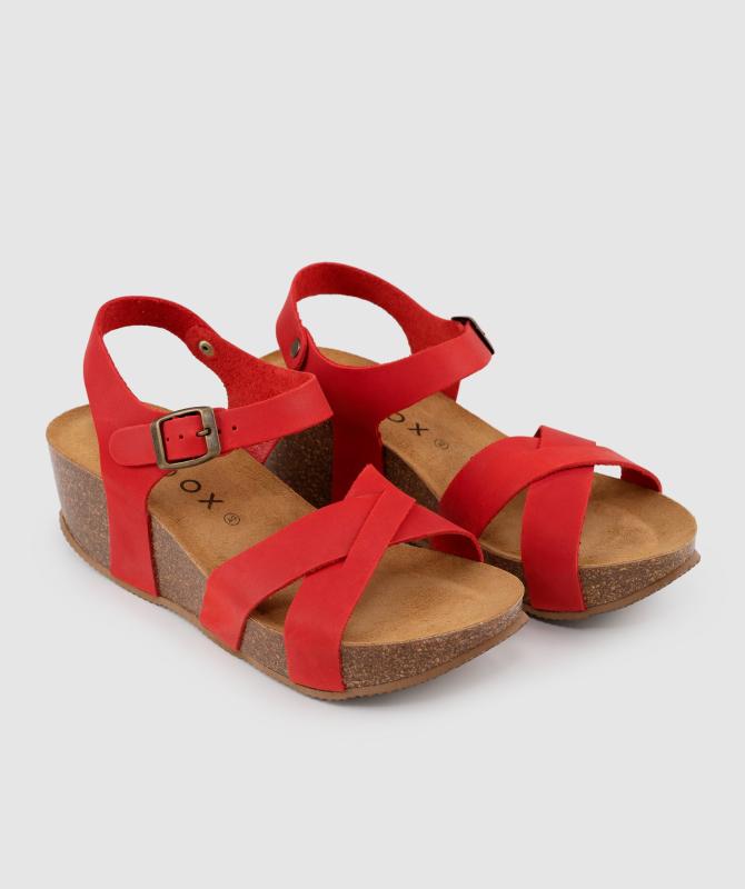 Woox Alta Fiery Red dámské sandály WOOX