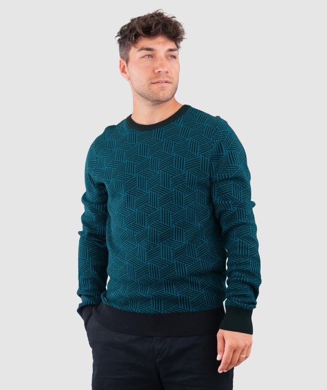 Woox Leska Moroccan Blue svetr WOOX